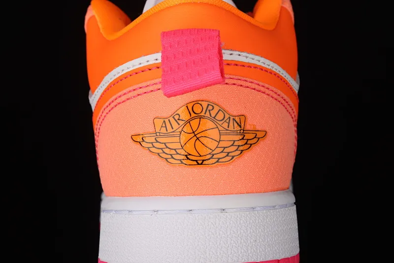 All categories Air Jordan Jordan series basketball shoes Air Jordan 1 Low Air Jordan 1 Low AJ1 Joe 1 apricot orange low-top cultural and leisure sports sneakers DJ0530-801